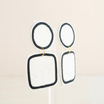 The Ellory Co: Align Square Earrings