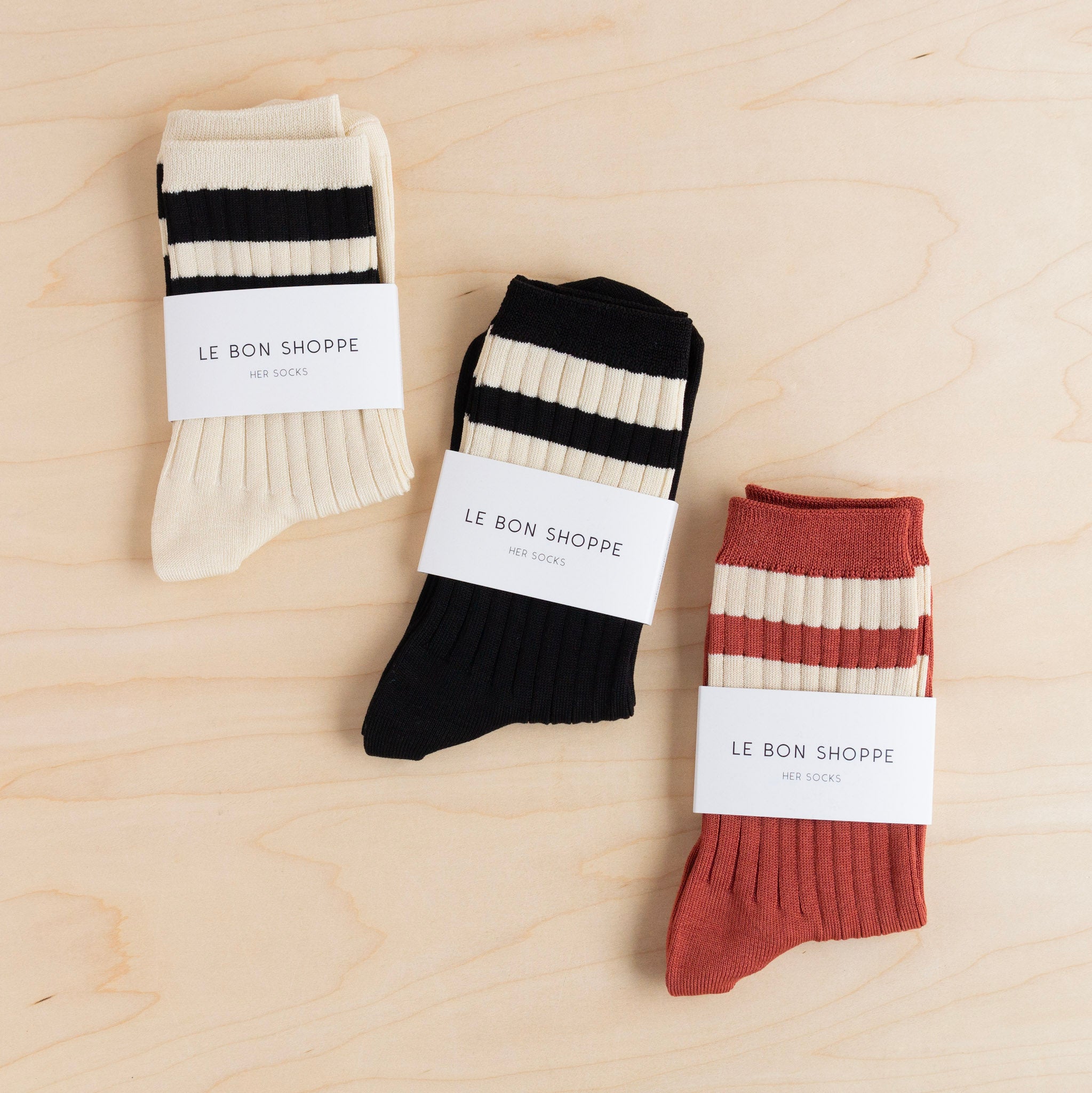 Le Bon Shoppe: Her Varsity Socks
