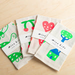 Nice Life: Printed Flour Sack Tea Towel (Various)