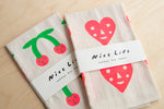 Nice Life: Printed Flour Sack Tea Towel (Various)