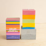 Studio Wall: Square Pillar Color Study Candle