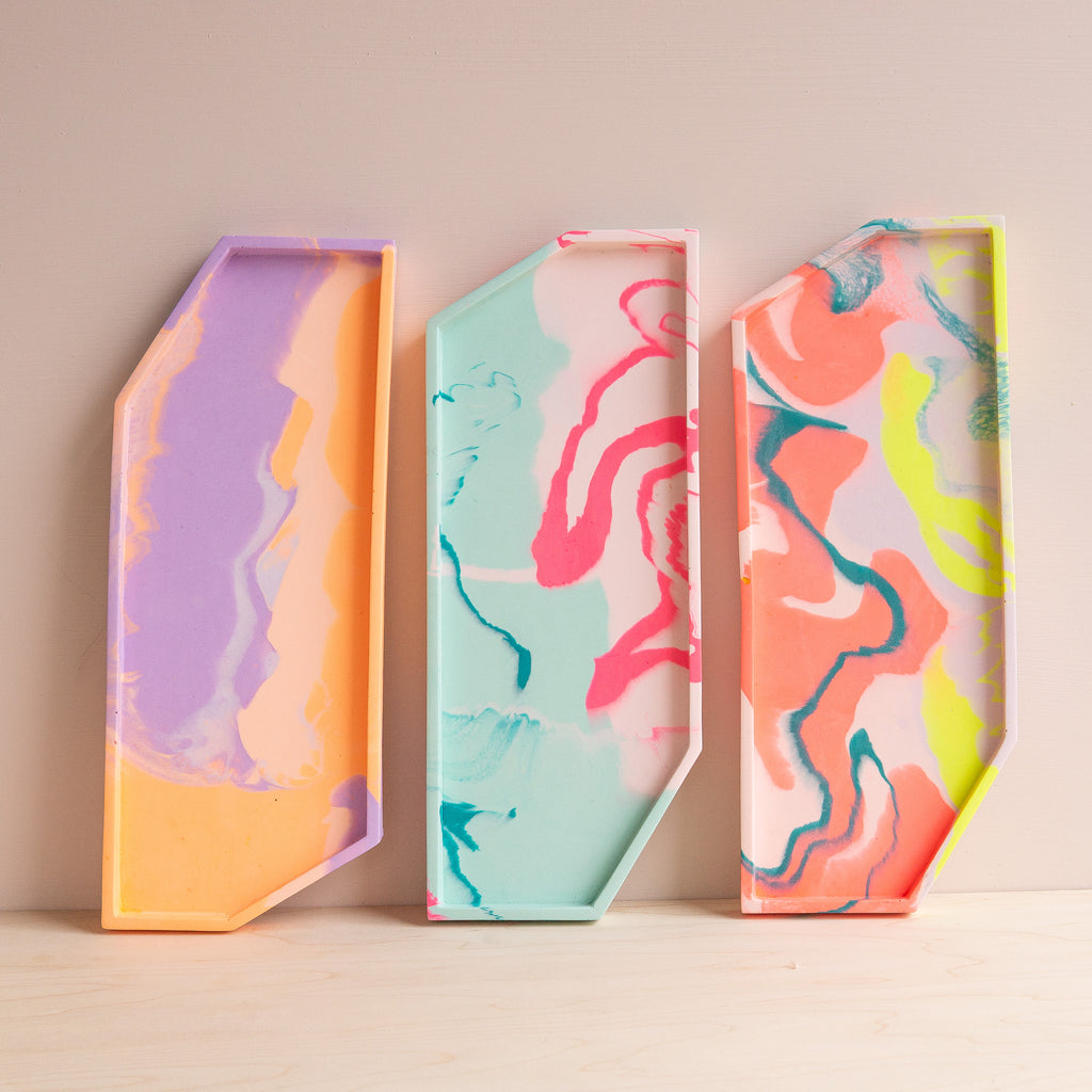 Misshandled: Marbled Tray