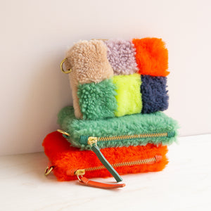 Primecut: Shearling Coin Pouch