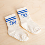 Milk Teeth: Eyes Grippy Socks (Kids)