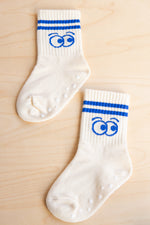Milk Teeth: Eyes Grippy Socks (Kids)