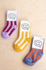 Milk Teeth: Stripe Socks (Kids)