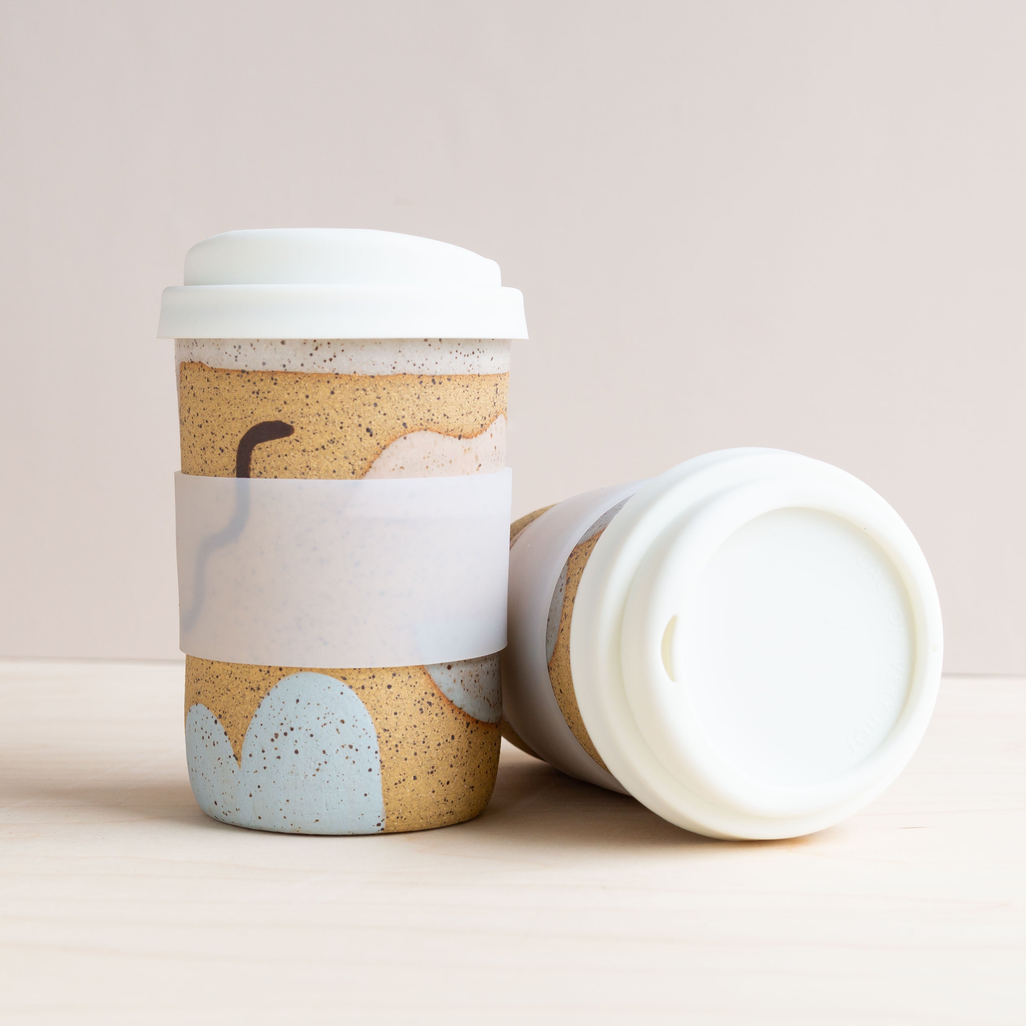 Christi Ahee: Travel Cup in Neutrals