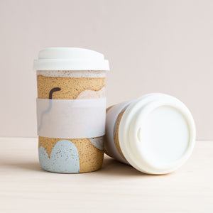 Christi Ahee: Travel Cup in Neutrals