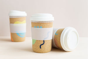 Christi Ahee: 12 oz Pop Doodle Travel Mug