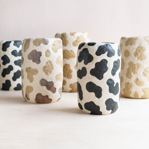 Marita Manson Ceramics: Spotted Cow Vase