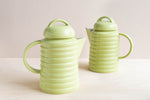 Marita Manson Ceramics: Chartreuse Coffee Carafe