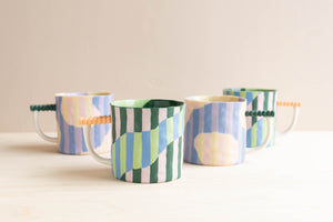 Marita Manson Ceramics: 12oz Quad Mug