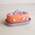 The Beige Motel: Coral Butter Dish
