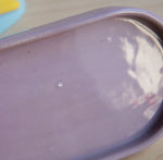The Beige Motel: Blue Butter Dish