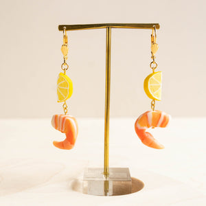 Altar Ware: Shrimp Cocktail Earrings