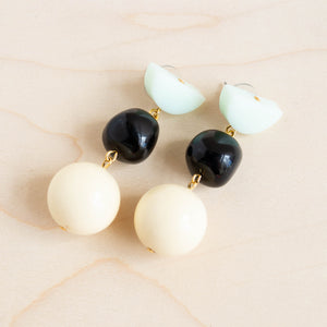 Hattie Buzzard: Vintage Bead Candy Drop Earrings