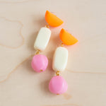 Hattie Buzzard: Vintage Bead Candy Drop Earrings