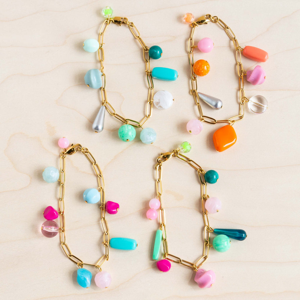 Hattie Buzzard: Candy Charm Bracelets