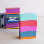 Studio Wall: Rectangle Color Study Candle