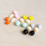 Hattie Buzzard: Vintage Bead Mini Candy Drop Earrings
