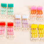 Hattie Buzzard: Colour Pop Tassel Earrings