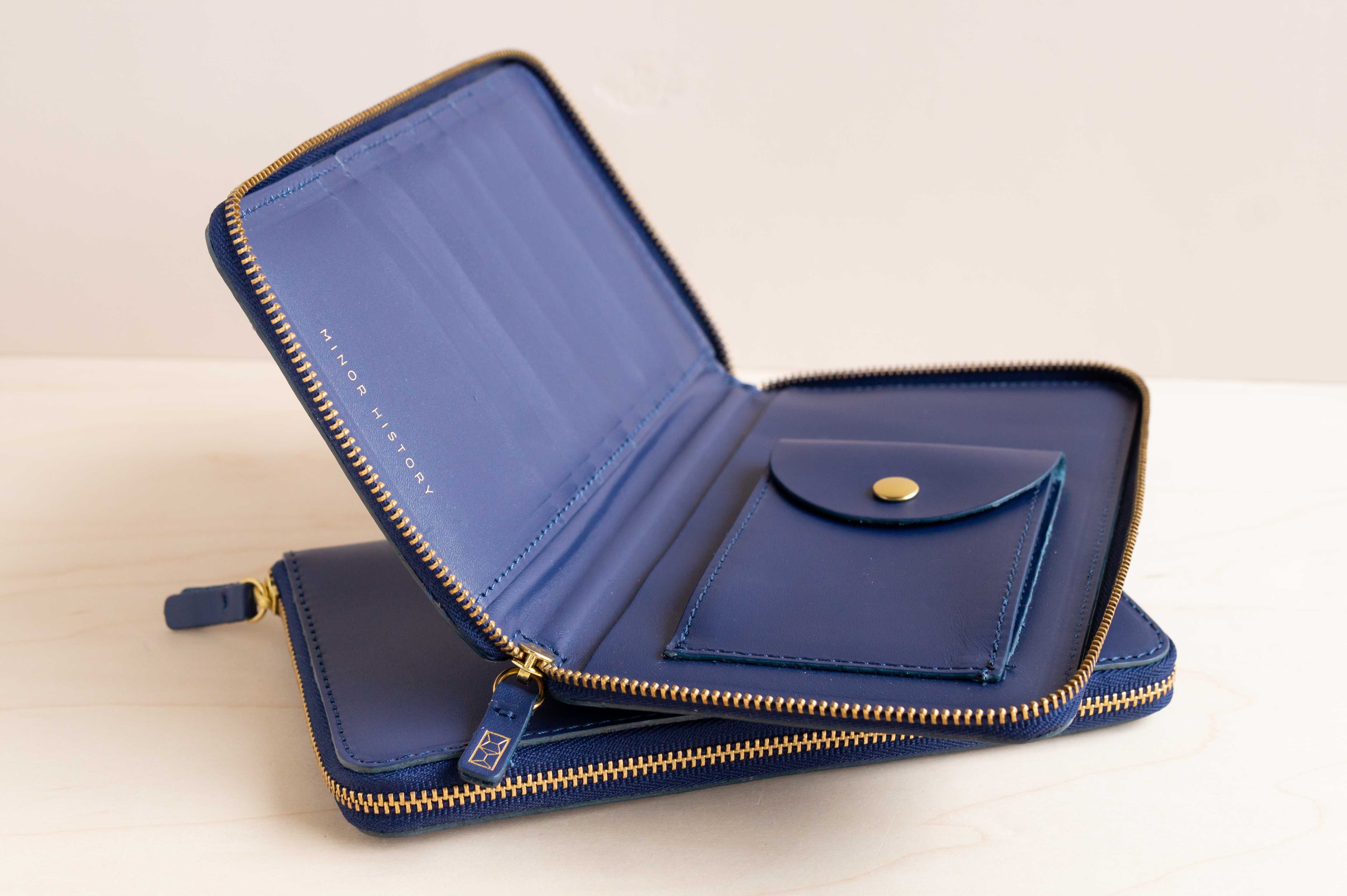 Minor History: Tall Coupe Wallet in Dusk