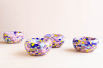 Maria Ida Designs: Glass Bowl in Purple Fleck