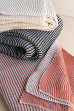 Pink Lemonade: Organic Cotton Knit Throw Blanket