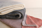 Pink Lemonade: Organic Cotton Knit Throw Blanket