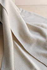Pink Lemonade: Organic Cotton Knit Throw Blanket