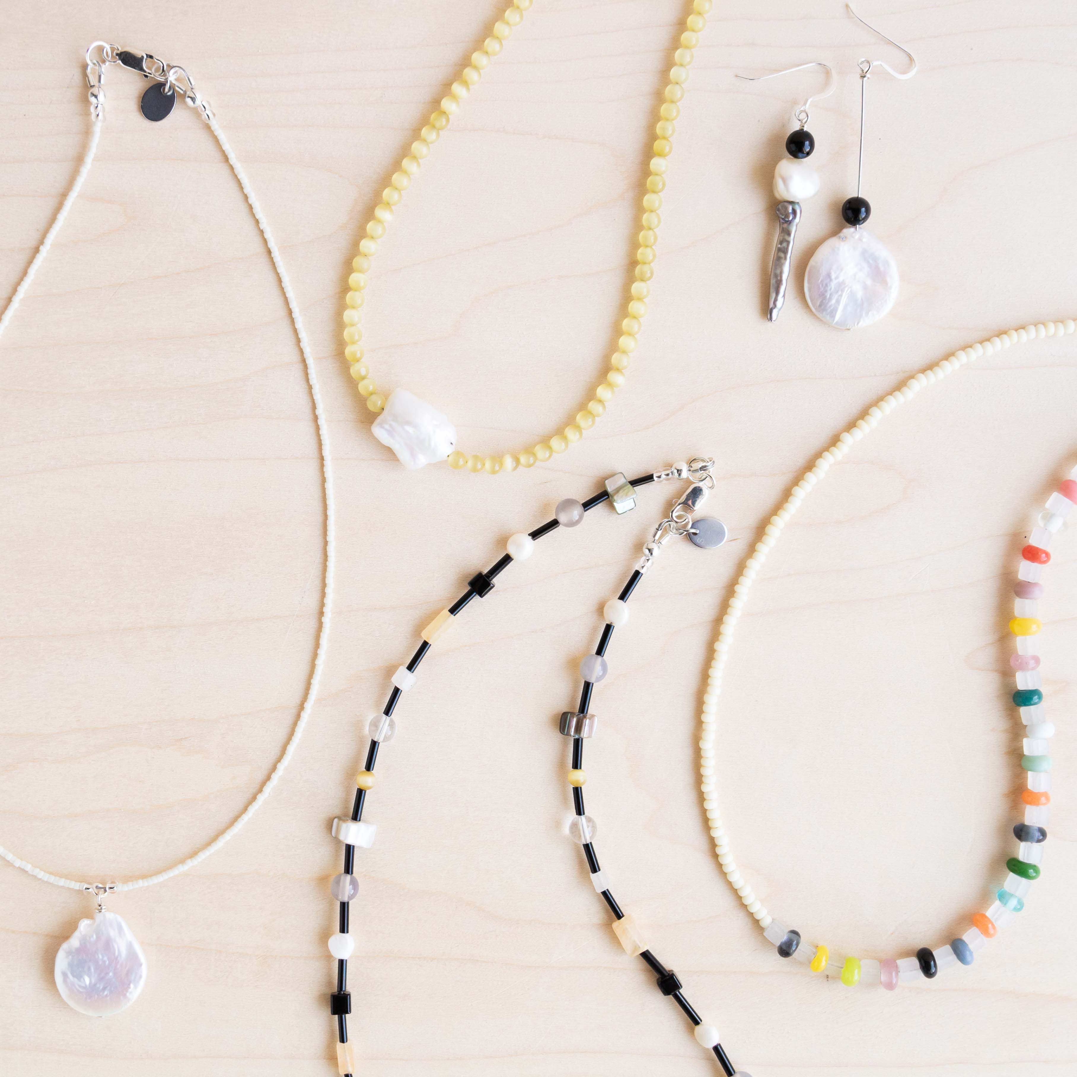 Sea + Pattern: Sequence Necklace
