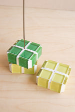 Subtle Art Studios: Glass Tile Incense Holder