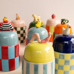 Christi Ahee Ceramics: Lidded Jar