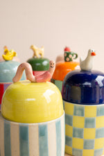 Christi Ahee Ceramics: Lidded Jar