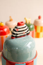 Christi Ahee Ceramics: Lidded Jar