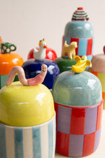 Christi Ahee Ceramics: Lidded Jar