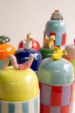 Christi Ahee Ceramics: Lidded Jar