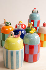 Christi Ahee Ceramics: Lidded Jar