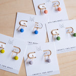 Twenty Two West: Dainty Dot Earrings