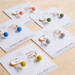 Twenty Two West: Dainty Dot Earrings