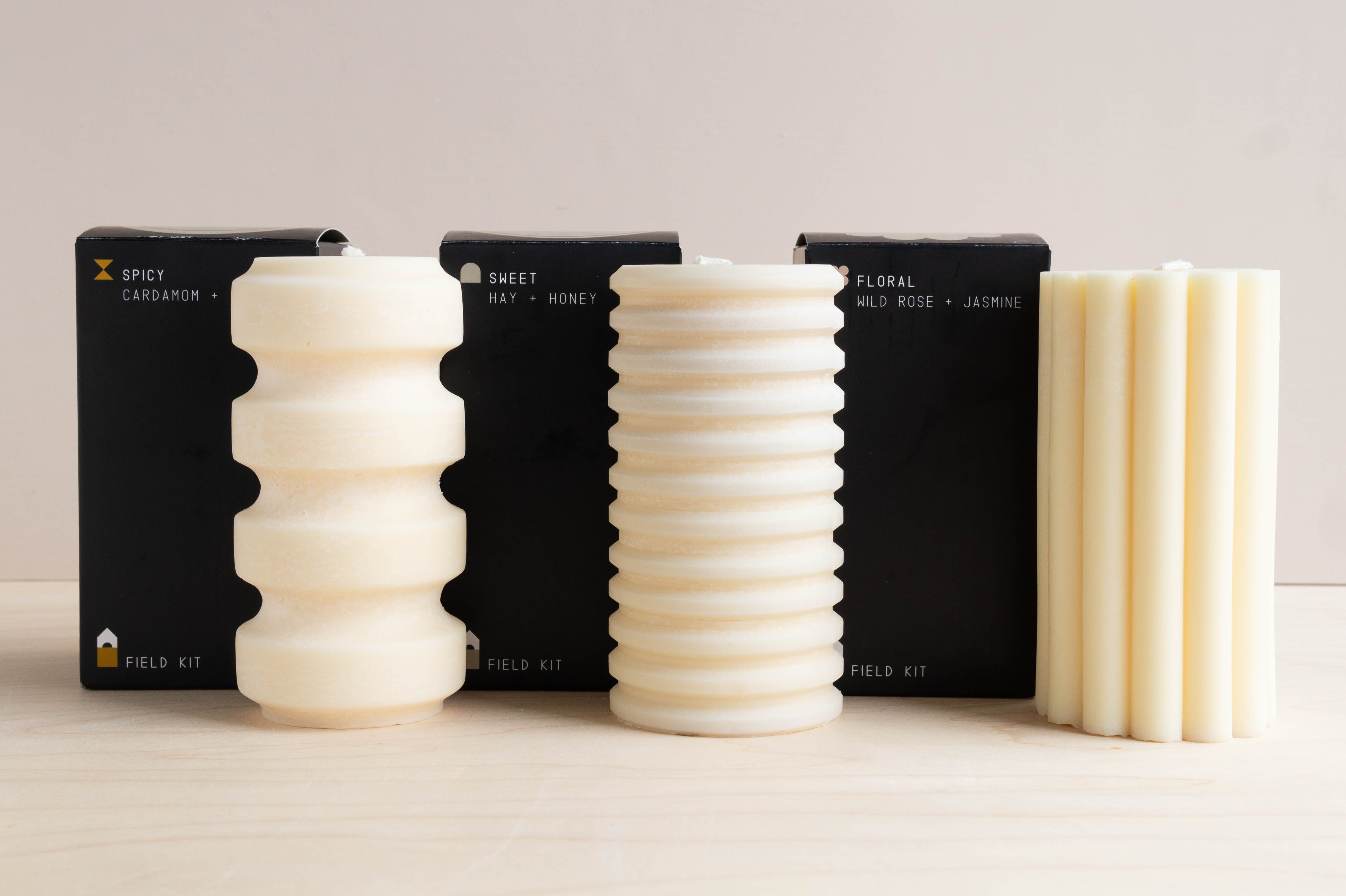 Field Kit: Pillar Candles