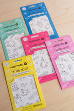 Nailmatic: Color-In Temporary Tattoo Sheet