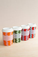 Christi Ahee Ceramics: Groovy Travel Cup