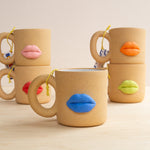 Bowl Cut Ceramics: Lips Mug