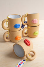Bowl Cut Ceramics: Lips Mug
