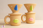 Bowl Cut Ceramics: Lips Mug