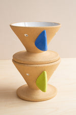 Bowl Cut Ceramics: Face Coffee Pour-Over