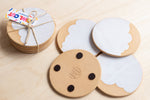 Bowl Cut Ceramics: Cloud Coaster Set