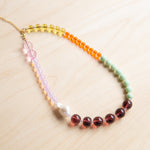 Hattie Buzzard: Wildflower Luxe Pearl Palette Necklace