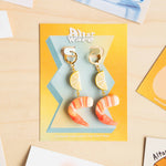 Altar Ware: Shrimp Cocktail Earrings